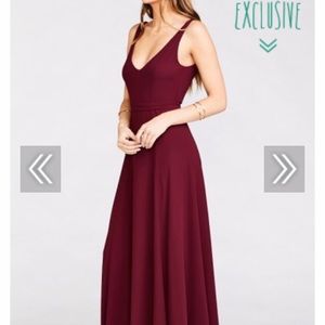 Show Me Your Mumu Merlot Bridesmaids Dress
